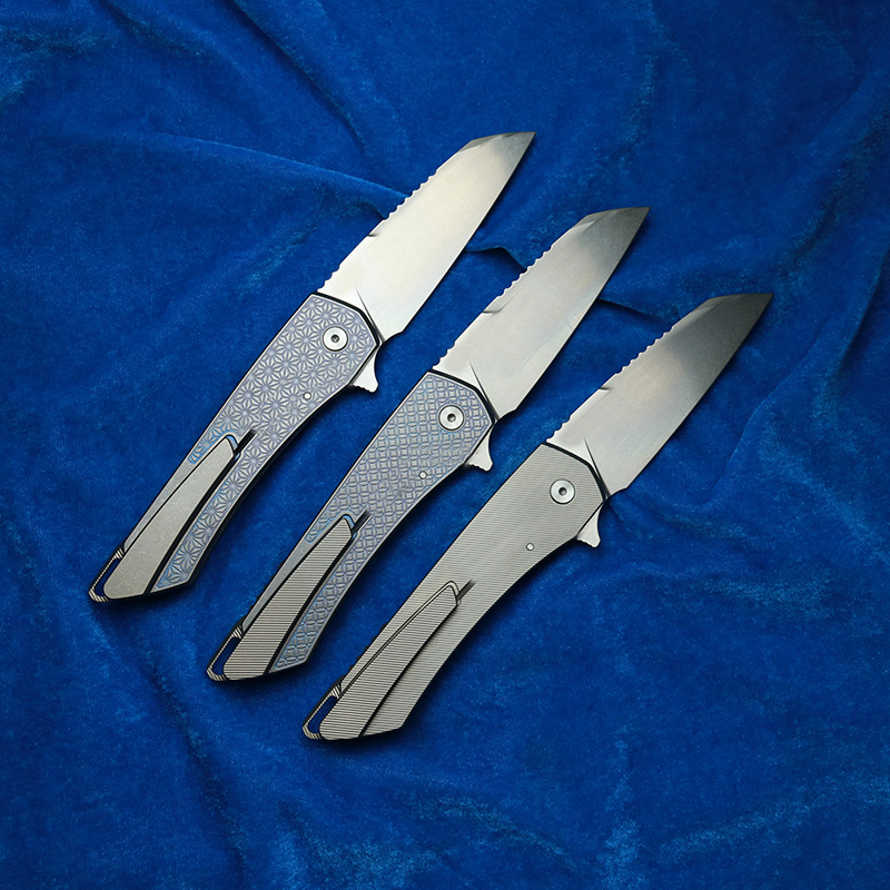 Hunting Camp Outdoor Kitchen - 2026 LEMIFSHE Mojave Titanium Handle Ceramic