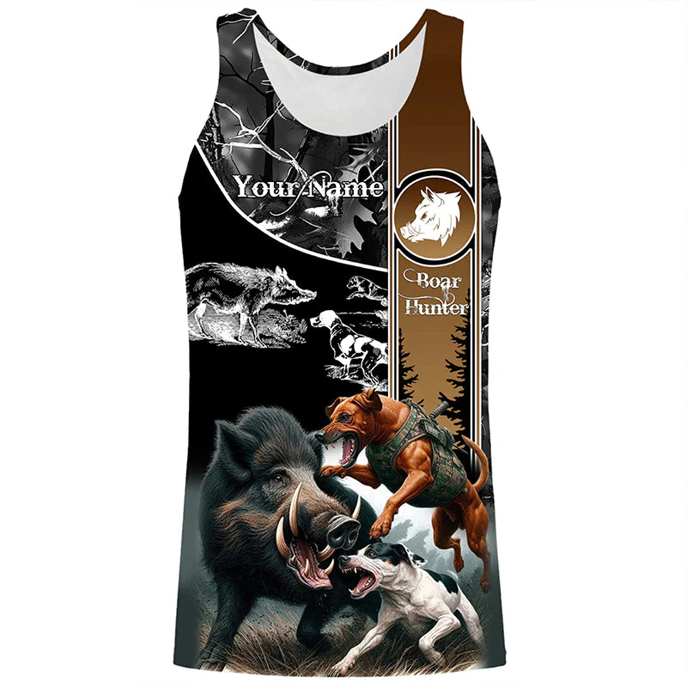 Wildman Hunting & Outdoor Polokwane Photos - Custom Name Boar Hunter Tank Top