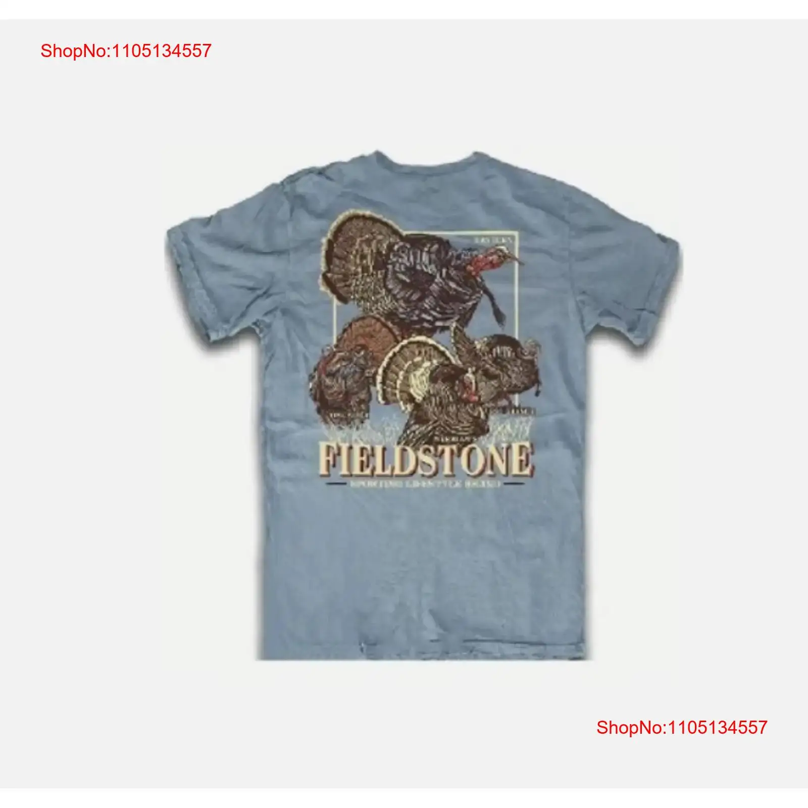 Wildman Hunting & Outdoor Polokwane Photos - Fieldstone Turkey Hunting T Shirt Grand