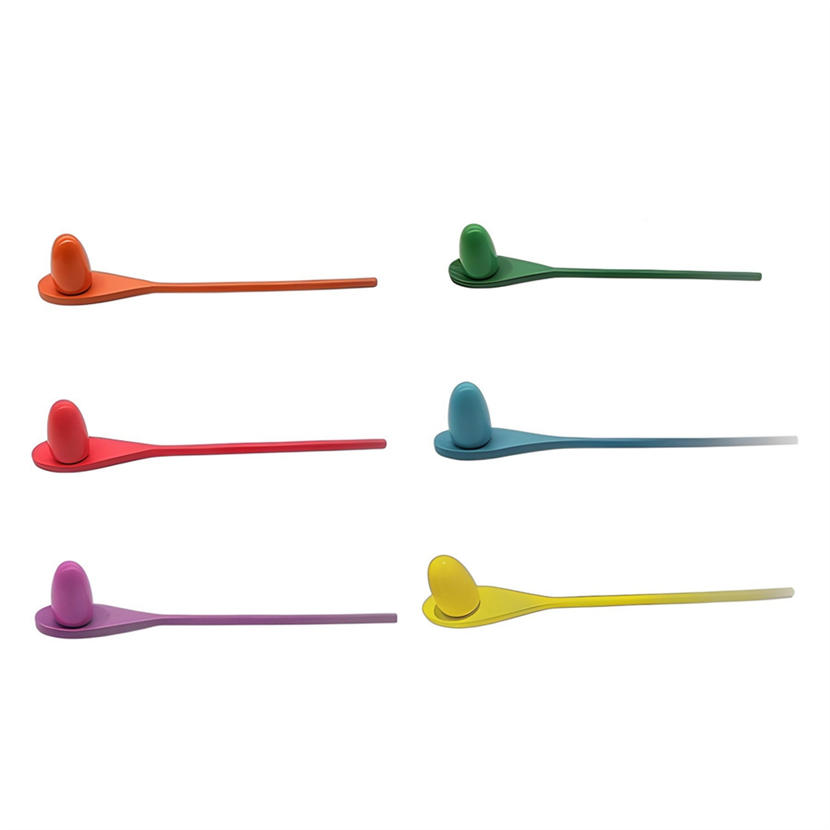 Outdoor Hunting Games For Kids - ABXY Wooden Egg Spoon Race Game