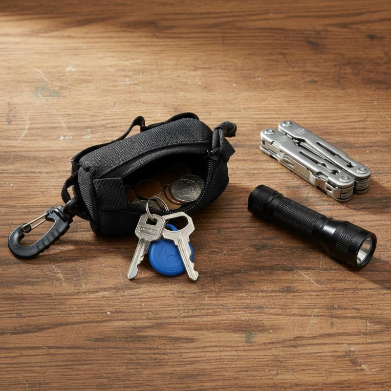Outdoor EDC Pouch, Zipper Key  - Hunting Outdoors Card recension och pris