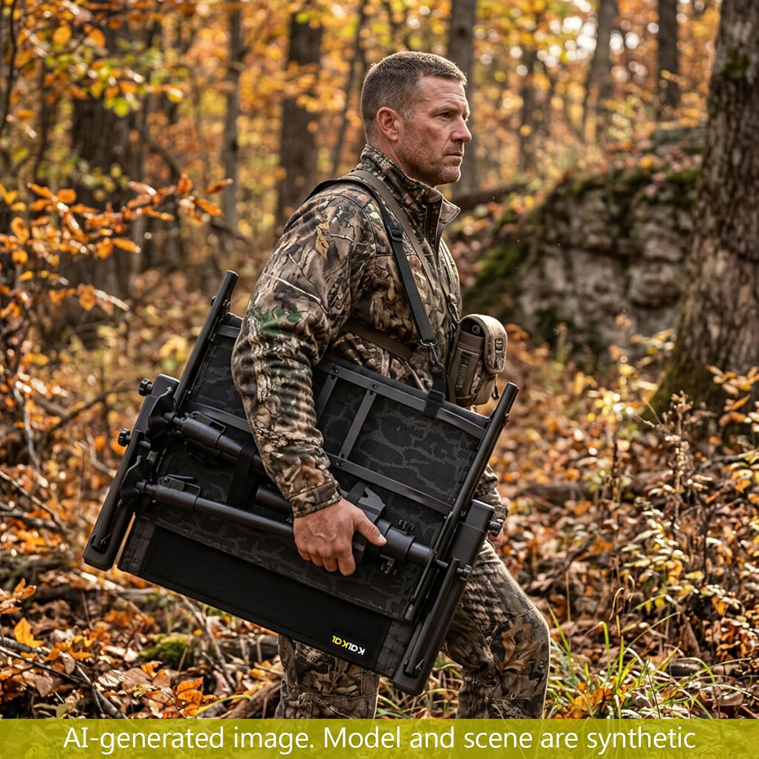 Swivel Hunting Chair Silent 36 - Hunting And Fishing Outdoor Chairs recension och pris
