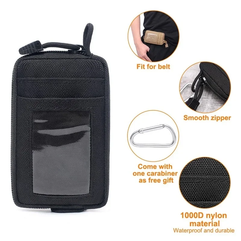 Tactical Wallet Card Bag Water - Hunting Outdoors Card recension och pris