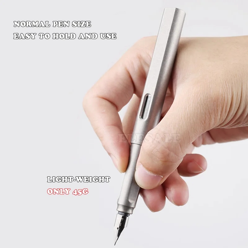 2-In-1 Fountain Ink Pen High Q - Tactical Pen Tool recension och pris