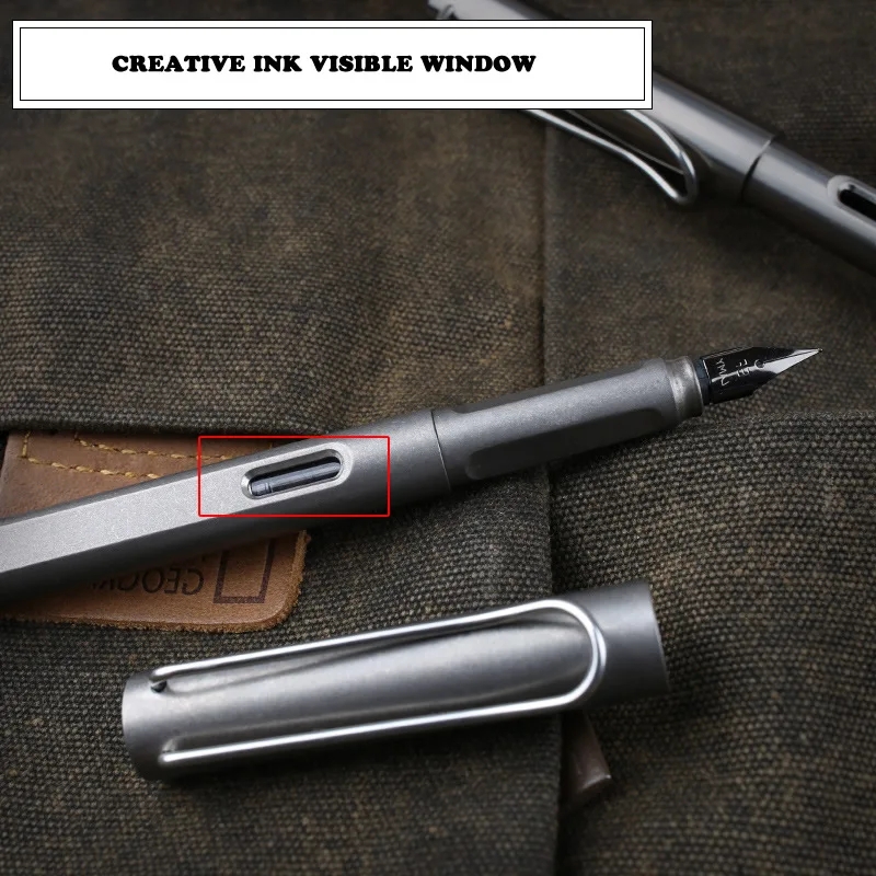2-In-1 Fountain Ink Pen High Q - Tactical Pen Tool recension och pris