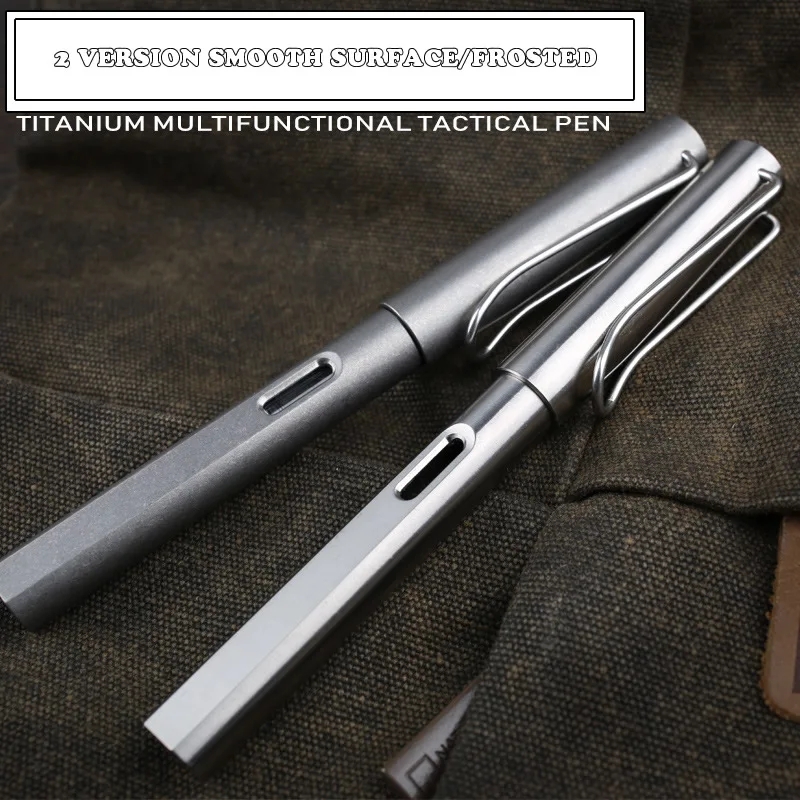 2-In-1 Fountain Ink Pen High Q - Tactical Pen Tool recension och pris