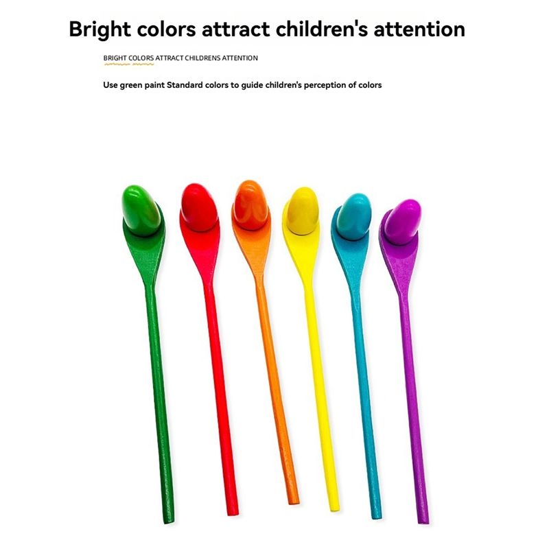 Wooden Egg Spoon Race Game Set - Outdoor Hunting Games For Kids recension och pris