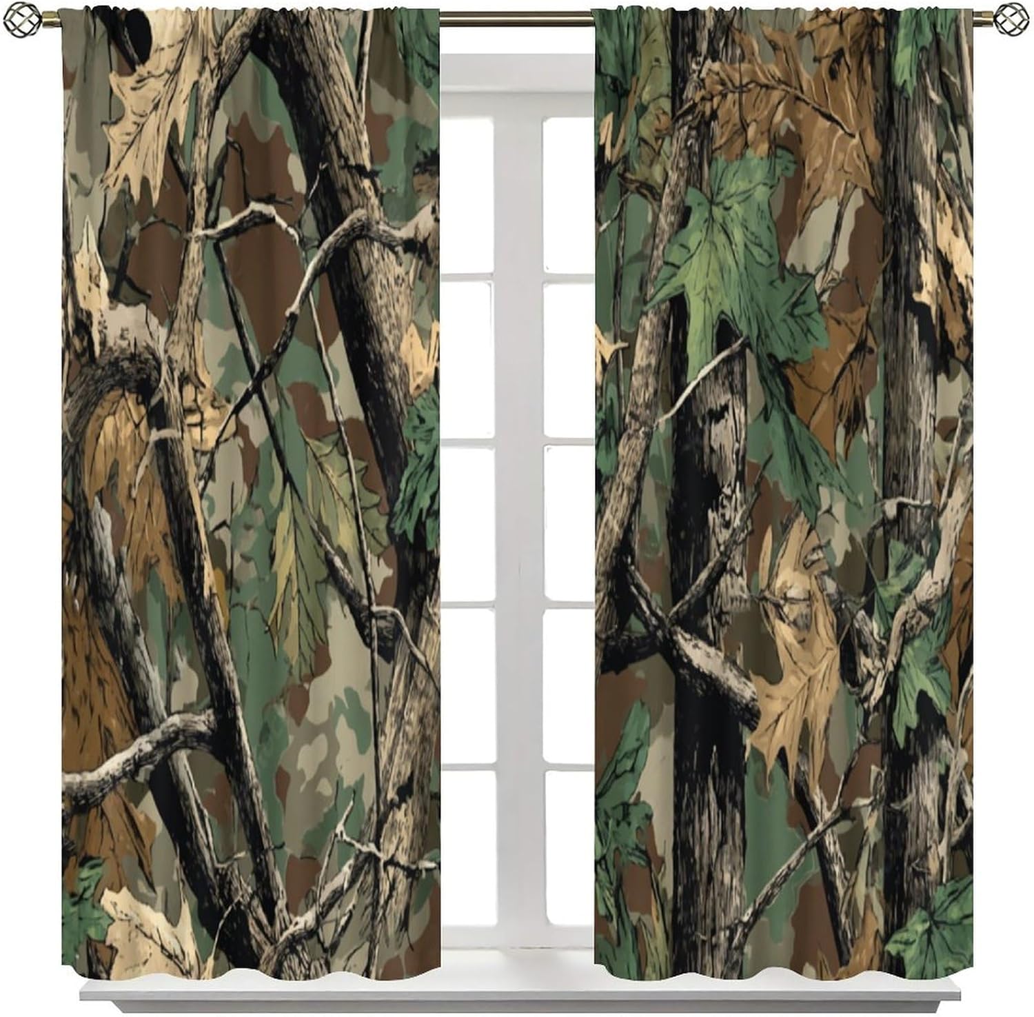 Forest Camouflage Curtains, Fo - Hunting And Camping In Forest recension och pris