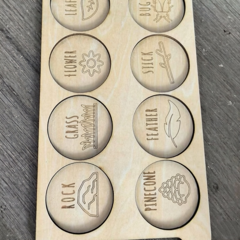 Portable Wooden Bug Scavenger  - Outdoor Hunting Games For Kids recension och pris