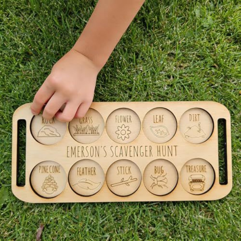Portable Wooden Bug Scavenger  - Outdoor Hunting Games For Kids recension och pris