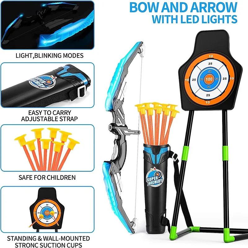 Bow And Arrows For Children Ki - Outdoor Hunting Games For Kids recension och pris