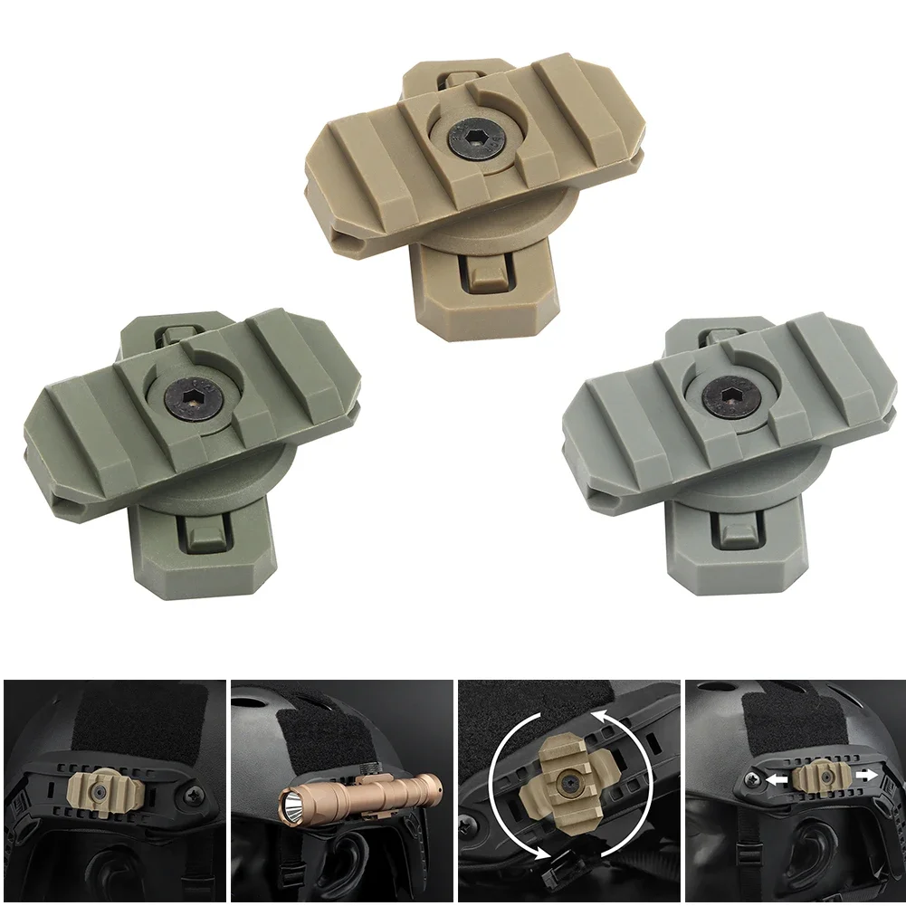 2pcs Tactical Helmet Side Rail - Outdoor Hunting Guide recension och pris
