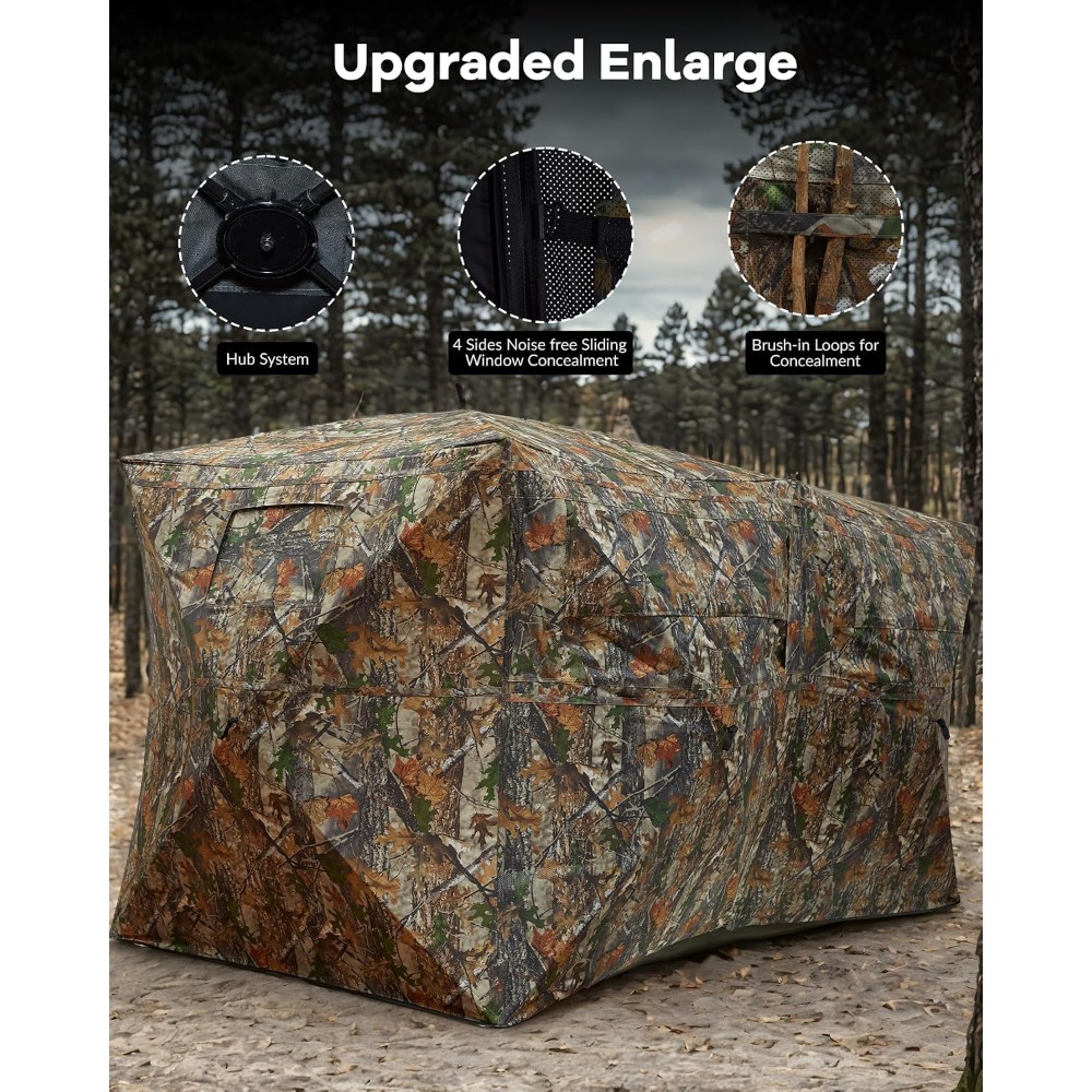 Pop Up Ground Hunting Blind wi - Hunting & Outdoor Supplies Carterton Reviews recension och pris