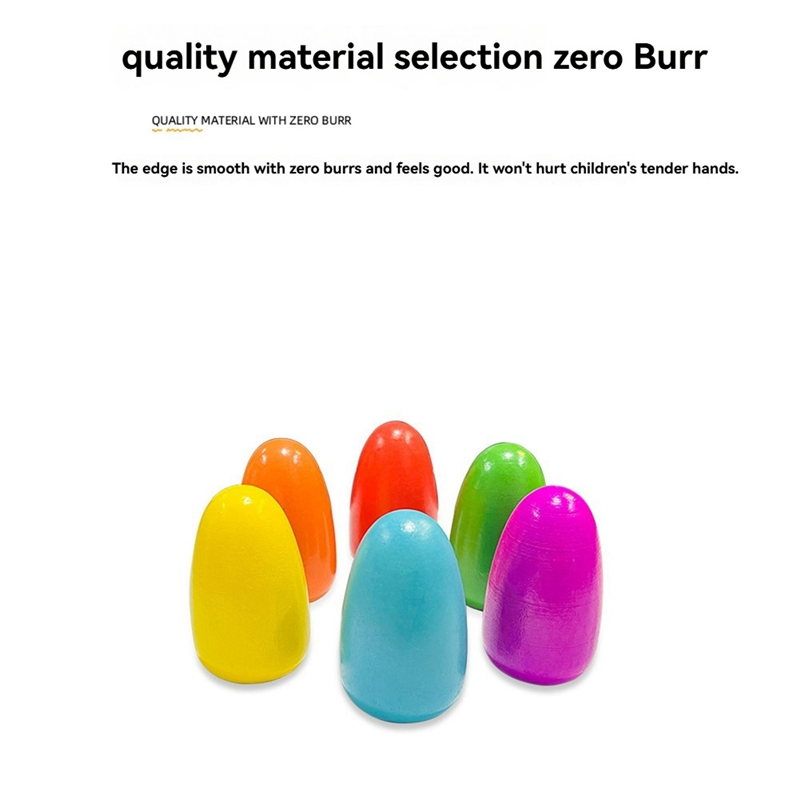 MACH-Wooden Egg Spoon Race Gam - Outdoor Hunting Games For Kids recension och pris