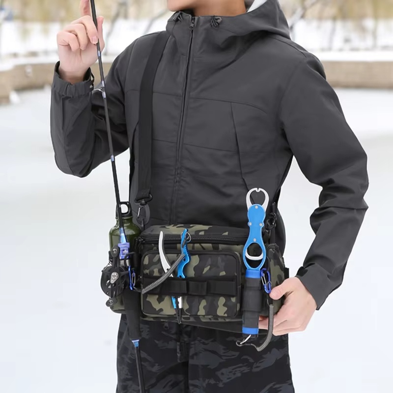 Tactical Camping Waist Bag Fis - Hunting And Camping In Forest recension och pris