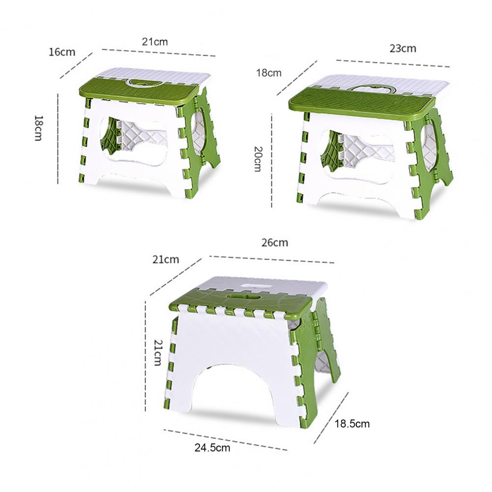 Plastic Folding Stool With Han - Hunting And Fishing Outdoor Chairs recension och pris