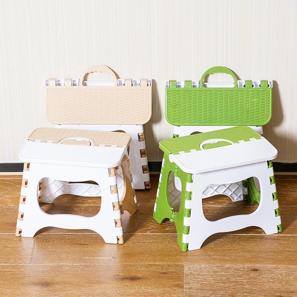 Plastic Folding Stool With Han - Hunting And Fishing Outdoor Chairs recension och pris