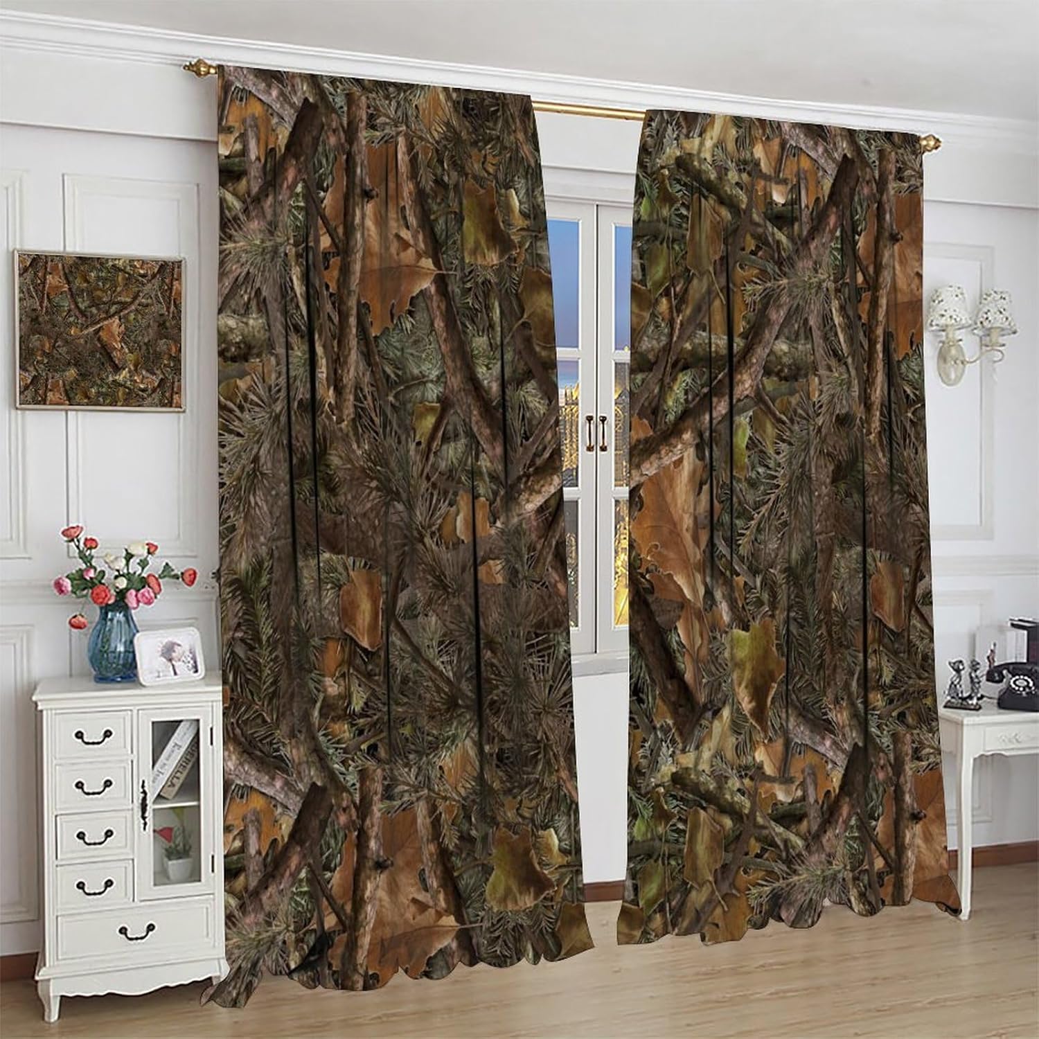 Camouflage Forest Blackout Cur - Hunting And Camping In Forest recension och pris