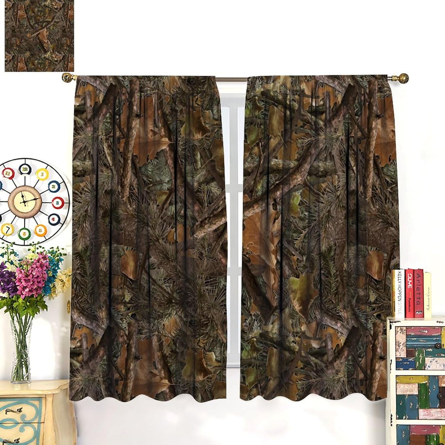 Camouflage Forest Blackout Cur - Hunting And Camping In Forest recension och pris