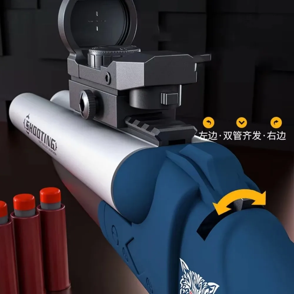 Double Barreled Shotgun Toy Bu - Outdoor Hunting Games For Kids recension och pris