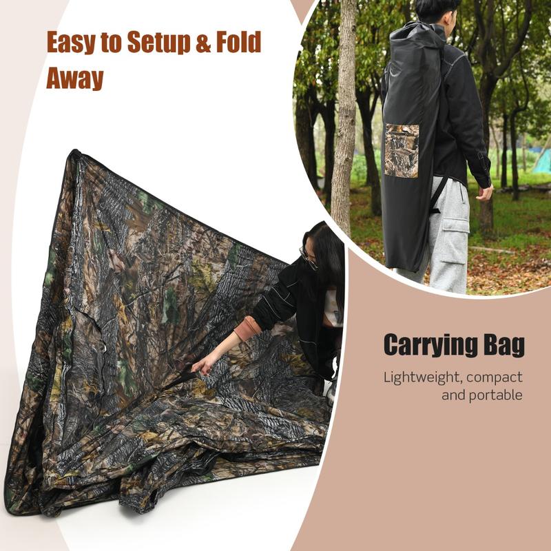 Portable Hunting Blind with Gr - Hunting & Outdoor Supplies Carterton Reviews recension och pris