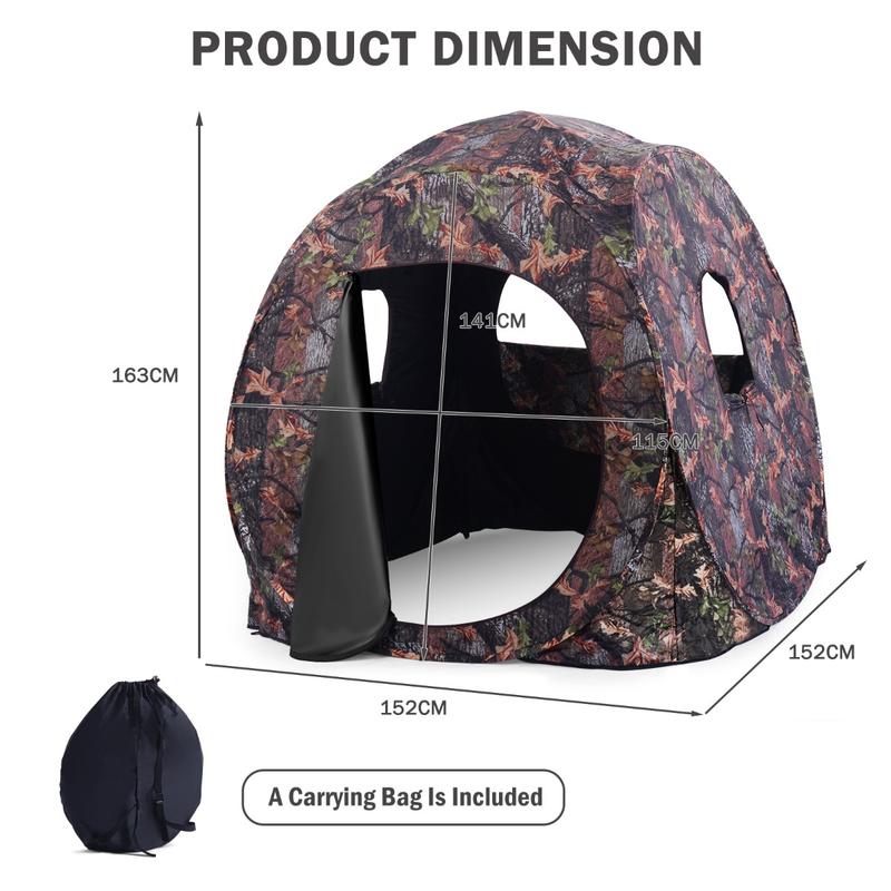 3 Person Pop Up Hunting Tent,  - Hunting & Outdoor Supplies Carterton Reviews recension och pris