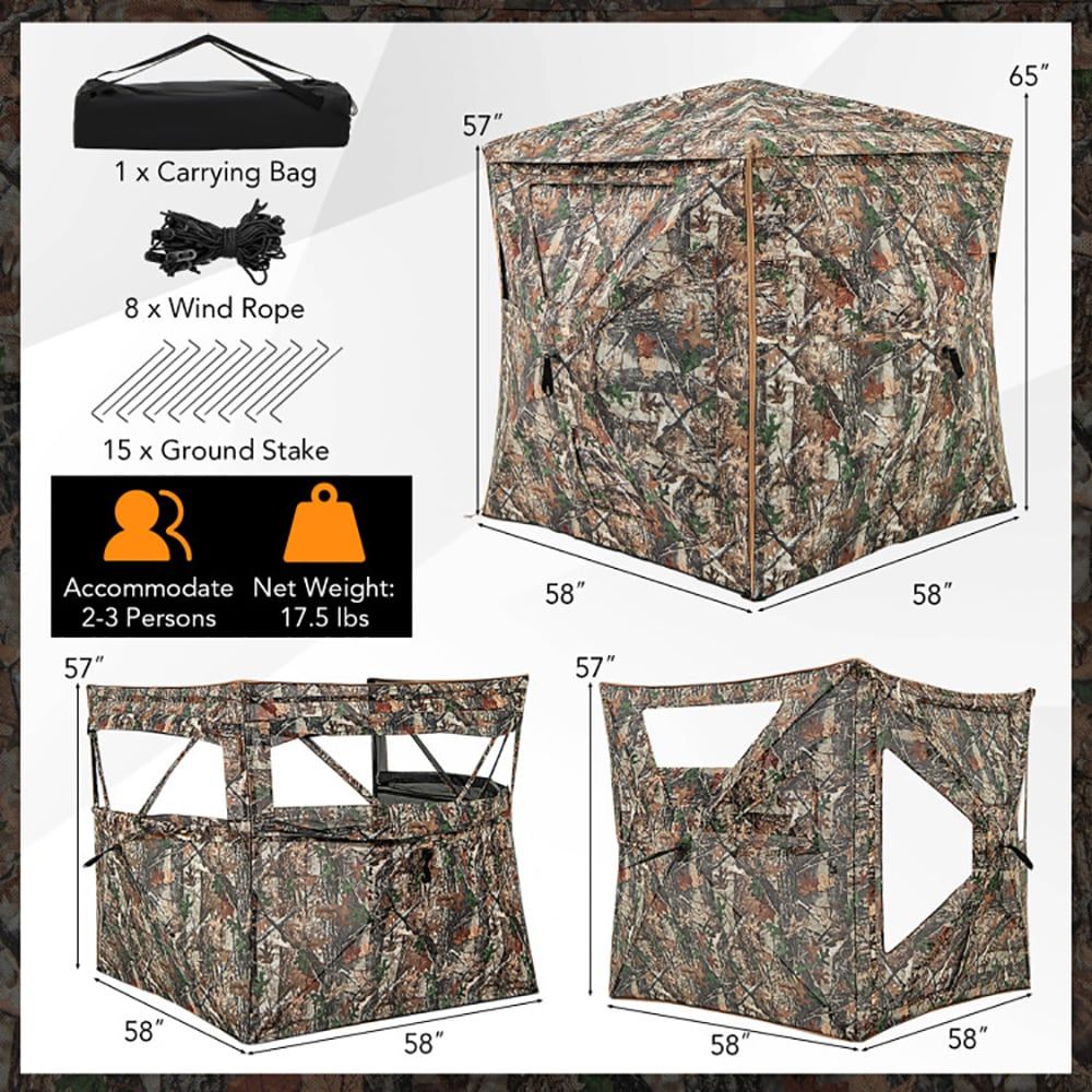 5-in-1 Detachable Hunting Blin - Hunting & Outdoor Supplies Carterton Reviews recension och pris