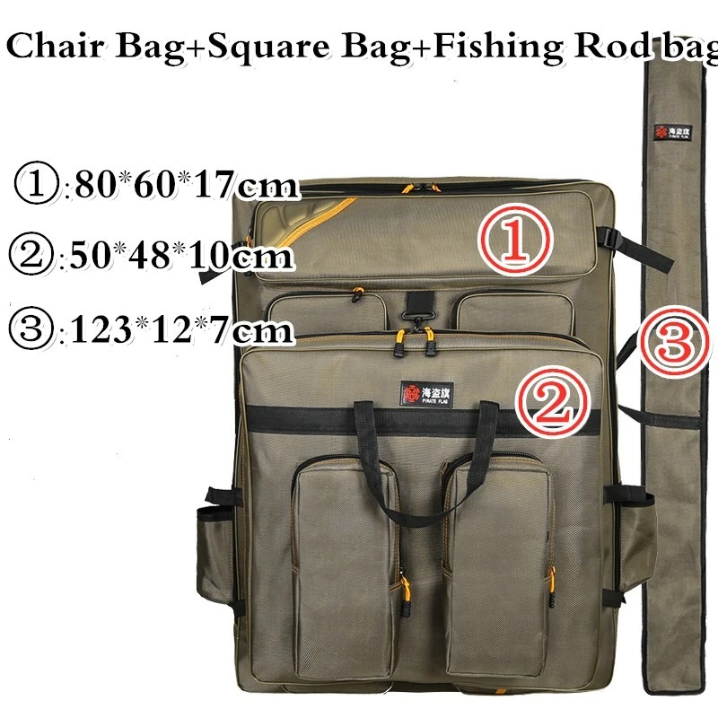 Large Capacity Waterproof Fish - Hunting And Fishing Outdoor Chairs recension och pris