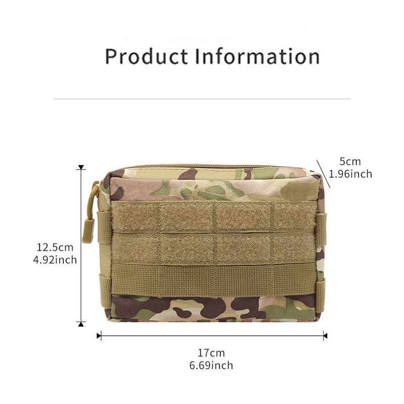 Tactical Molle Waist Pack 600D - Hunting Outdoors Card recension och pris