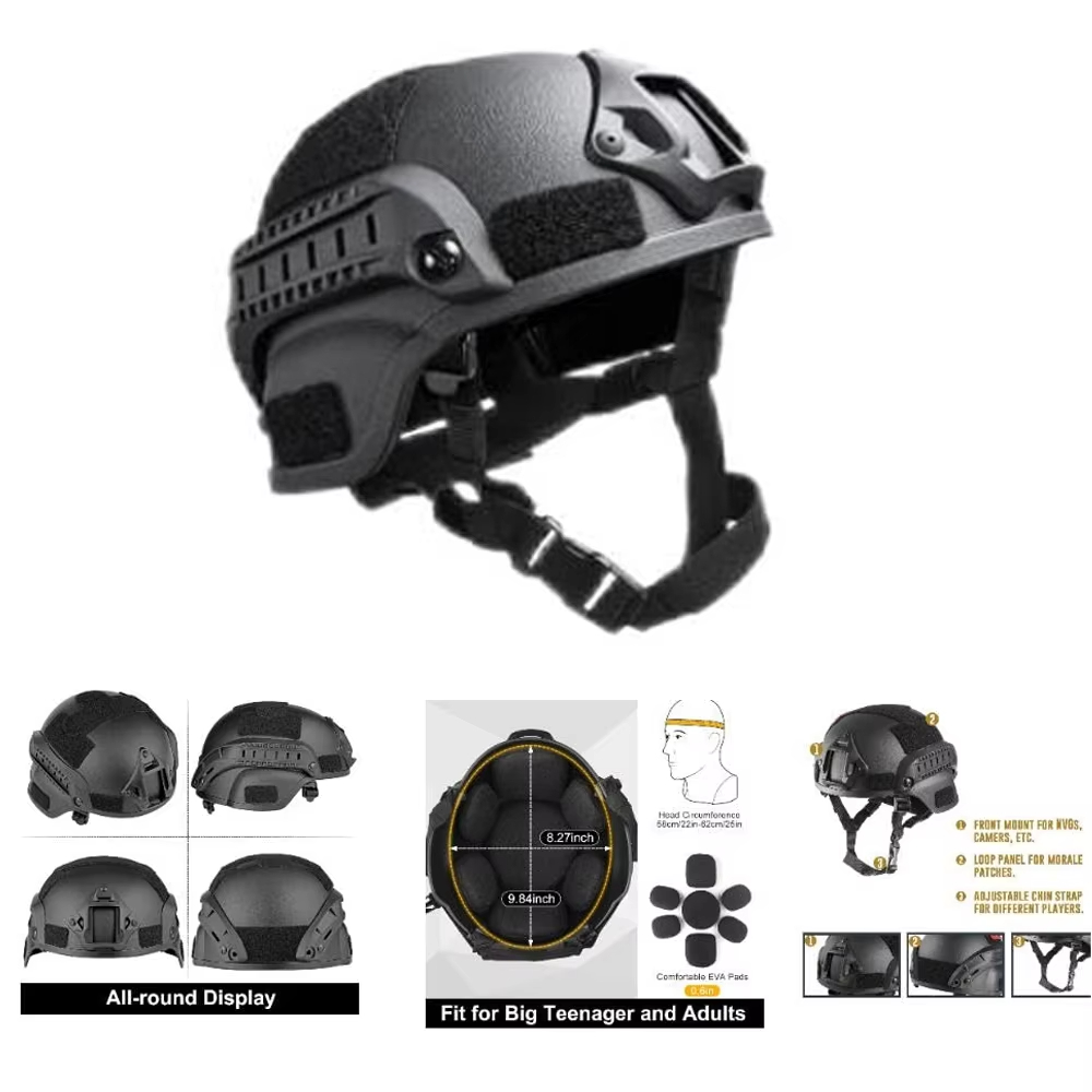 MICH Airsoft Helmet & Half Fac - Outdoor Hunting Guide recension och pris