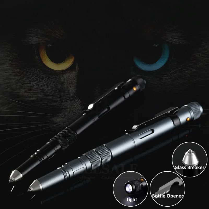 Portable Multifunctional Tacti - Tactical Pen Tool recension och pris