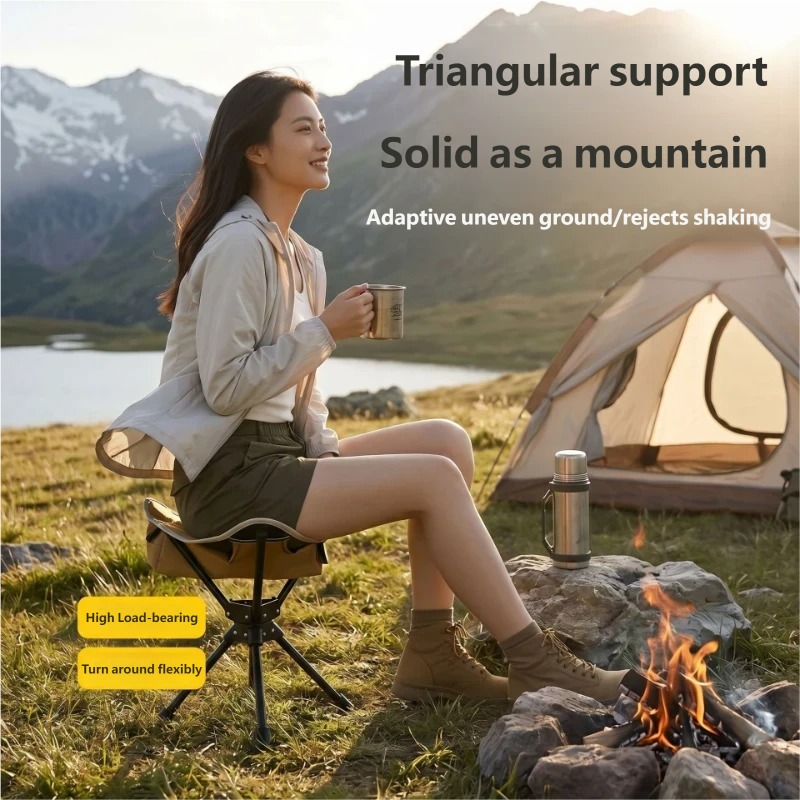 360° Swivel Outdoor Camping St - Hunting And Fishing Outdoor Chairs recension och pris