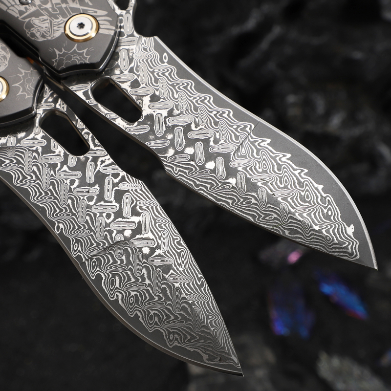 VNLA Handmade Damascus Steel F - Hunting Camp Outdoor Kitchen recension och pris