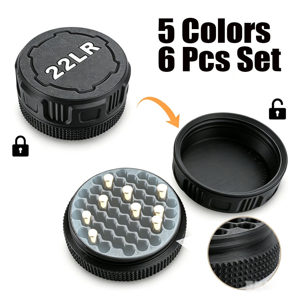 6Pcs Ammo Storage Box .22LR 55 - Hunting & Outdoor Supplies Carterton Reviews recension och pris