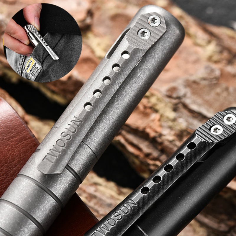 Titanium Tactical Pen EDC Mult - Tactical Pen Tool recension och pris