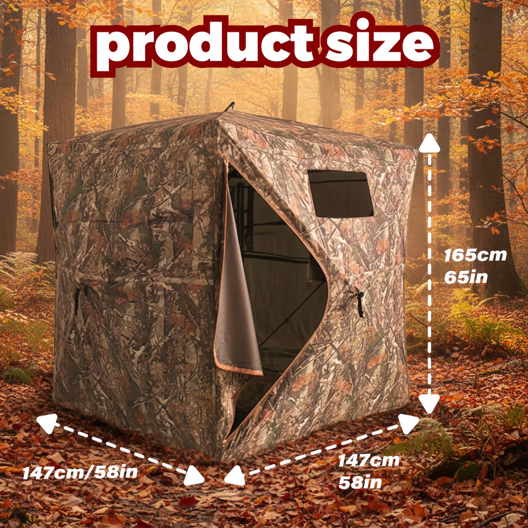 Camouflage Pop-Up Hunting Blin - Hunting & Outdoor Supplies Carterton Reviews recension och pris