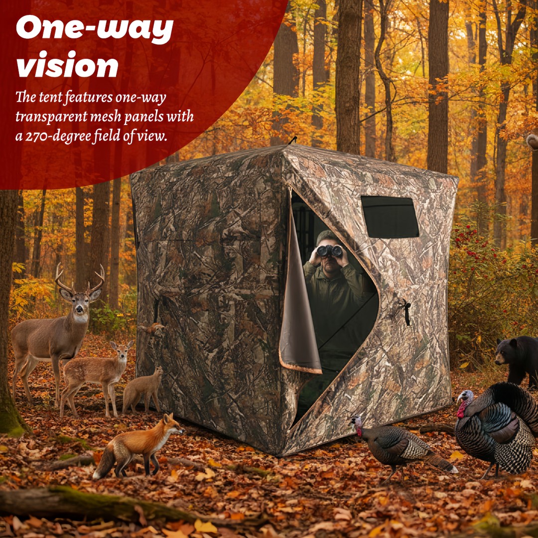 Camouflage Pop-Up Hunting Blin - Hunting & Outdoor Supplies Carterton Reviews recension och pris