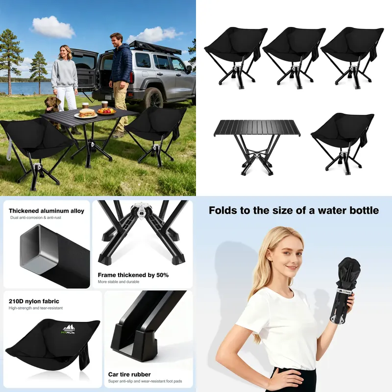 Heavy Aluminum Folding Chair,  - Hunting And Fishing Outdoor Chairs recension och pris