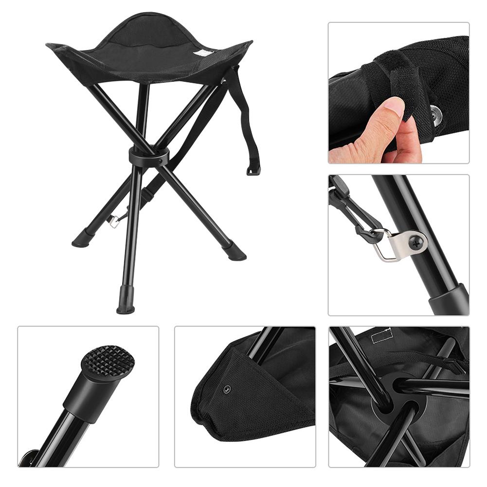 Portable Tripod Stool Folding  - Hunting And Fishing Outdoor Chairs recension och pris