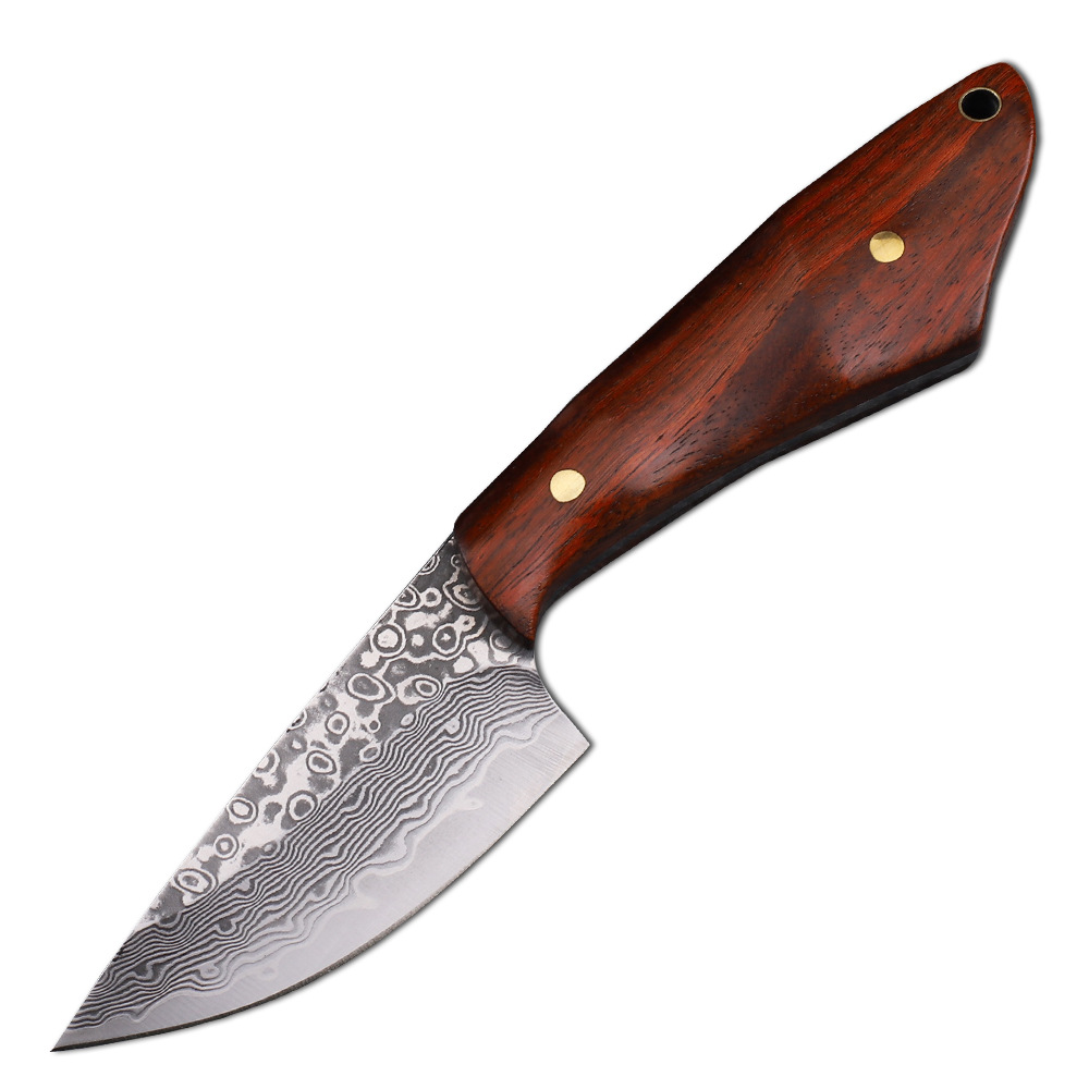 VG10 Damascus Steel Hunting  K - Hunting Camp Outdoor Kitchen recension och pris